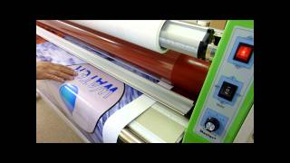 USTECH Master Worf VT600 Cold Laminator [upl. by Macario]