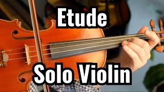 PRO Plays  Etude  Suzuki Book 1  Solo Violin [upl. by Nodnart854]