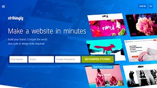 Free Website Maker strikingly [upl. by Teevens]