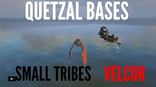 FINDING 7 QUETZAL BASES SMALL TRIBES ARK PS4 [upl. by Ecnerewal]