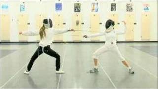 Foil Fencing Attacks  How to Riposte in Foil Fencing [upl. by Cherye]