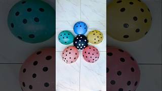 6 PolkaDot Water Color Balloons Asmr Reverse Video Satisfying balloonpop balloonpopping [upl. by Toile]