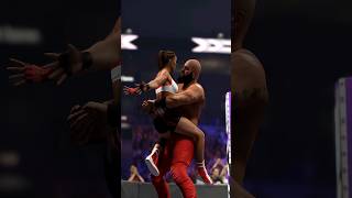 ⚡ RONDA ROUSEY vs BRAUN STROWMAN ⚡ WWE 2K24 shorts wwe braunstrowman rondarousey viral [upl. by Schargel]