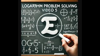 logarithms problem solving video5 [upl. by Aiynot16]