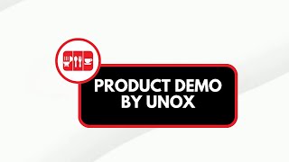 PRODUCT DEMO  UNOX [upl. by Naujled]