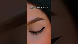 Easy and simple liner hack💥beutyhack makeup viralvideo ytshorts shorts [upl. by Nagar]