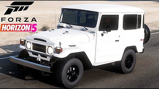 MODIFIED Land Cruiser FJ 40  Forza Horizon 5 [upl. by Tatiana]