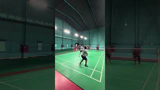 Badminton Battle  Naveen  Bhuvanesh vs Sarathi  Aswyn [upl. by Harlie774]