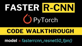 Faster RCNN PyTorch Code Walkthrough  FineTuning and Custom Dataset Training [upl. by Hoebart]