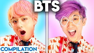 KPOP WITH ZERO BUDGET BEST OF BTS COMPILATION BY LANKYBOX [upl. by Scrivings]