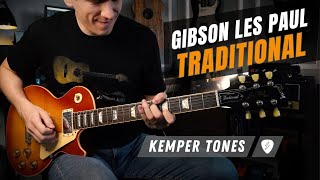 2014 Gibson Les Paul Traditional 120th Anniversary amp Kemper Player Profiler  Lead Tones [upl. by Akemat992]