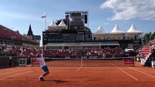 Casper Ruud VS Jaume Munar Courtview Swedish Open 2018 HD [upl. by Aizatsana840]