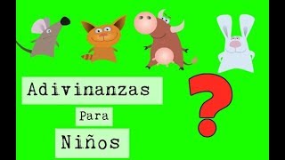 Adivinanzas Para Niños  Acertijos Para Niños [upl. by Blinny]