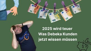 Beitragsanpassung Debeka 2025 [upl. by Kim]