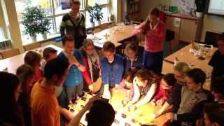 Techniekles in groep 8b Rehobothschool Kootwijkerbroek [upl. by Odoric]