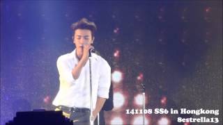 【Donghae Fancam】141108 SS6 Hongkong ～THIS IS LOVE～ Super Junior [upl. by Naitsirk952]