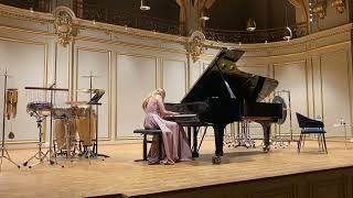 WLutoslawski Bucolics for piano solo Sofya Menshikova [upl. by Bibi]