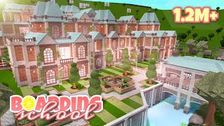 Clemente Academy Boarding School  TOUR  Bloxburg [upl. by Ttreve]