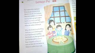 LEMON PIE POEM 5 CLASS 5 ENGLISH READER FULL EXPLANATION [upl. by Aikimat]