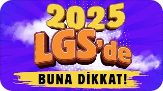 2025 LGS Yolculuğunda Buna Dikkat❗ 7’den 8’e Geçenler Ne Yapmalı❓ 👇🏻 [upl. by Daphene]