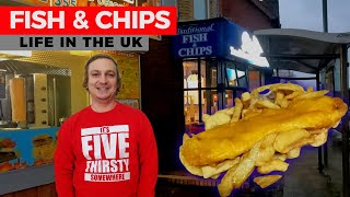 My first FISH AND CHIPS for YEARS British Food and Welsh History [upl. by Ennasus]