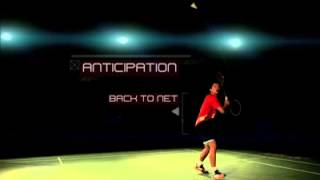 Taufik Hidayat backhand smash Yonex program [upl. by Bluh]