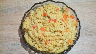 Pasta In Red And White Sauce  রেড হোয়াইট সস পাস্তা  Last Minute Pasta [upl. by Willem]