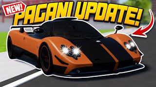 New Pagani in Vehicle Legends Update Pagani Zonda Cinque [upl. by Aonian289]