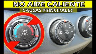 Porque no sale Aire Caliente en el auto causas principalesno calefaccion [upl. by Lakym714]