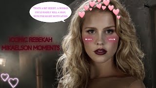 MOST ICONIC REBEKAH MIKAELSON MOMENTS 💅💗  The Vampire Diaries  The Originals  Legacies [upl. by Ettennyl]