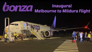 Onboard Bonza’s inaugural Melbourne to Mildura Flight Australia’s Newest Airline  Trip Report [upl. by Hilleary]