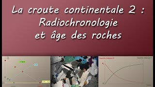 Cours TS  La croute continentale 2  Radiochronologie et âge des roches [upl. by Tessa]