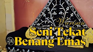 WARISAN SENI TEKAT BENANG EMAS  Lensa EDU Perak 2024 [upl. by Hewett]