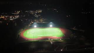 DJI Air 3  Central Kitsap Campus Night Flight Silverdale WA [upl. by Atinra]