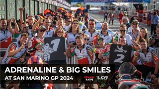 Adrenaline amp BIG smiles at San Marino GP 2024 [upl. by Lliw]