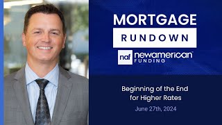 Market Update July 18th Beginning of the End for Higher Rates  Mortgage Rundown [upl. by Anassor]