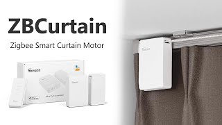 SONOFF Zigbee Smart Curtain Motor is Coming [upl. by Annotahs]