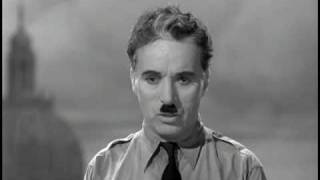 Charlie Chaplin  Final Speech from The Great Dictator Clip [upl. by Pahl]