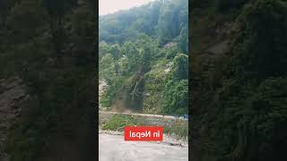 A huge landslide hit mugling roadtravel roadshorts skdvolg [upl. by Enelak]