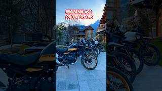 Royal Enfield Himalayan 450 Colours Revealed  BikeWale royalenfieldhimalayan [upl. by Lehcim]