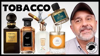 Top 20 TOBACCO FRAGRANCES  Smoky Sweet Intoxicating Tobacco Perfumes  Niche  Designers [upl. by Anneyehc]