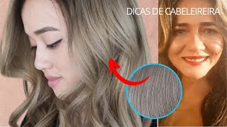 MISTURAS PARA LOIRO MÉDIO ACINZENTADO e Cobrir Cabelo Branco HairTutorial [upl. by Masson]