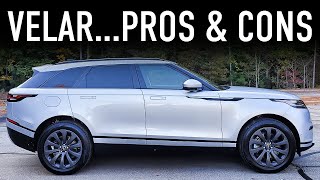 Pros amp Cons of the 2021 Range Rover Velar P250 [upl. by Llennhoj960]