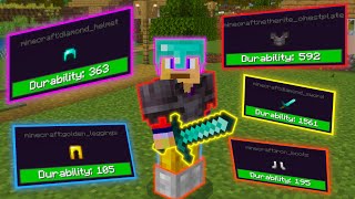 How To Get A ITEM DURABILITY MOD In MCPE 117  Minecraft Bedrock Edition Java Durability Addon [upl. by Seravaj]