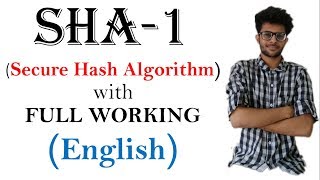 SHA1 Secure hash Algorithm working in English  CSS series [upl. by Anahs]