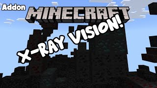 XRay Addon For Minecraft Bedrock [upl. by Darnoc]