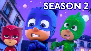 BEST MOMENTS OF SEASON 1  PJ Masks Official [upl. by Ardnu171]