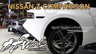 New Nissan Z Sport Model vs Performance [upl. by Derman658]