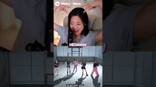 Meovv  Meow MV reaction highlight meovv 미야오 kpop [upl. by Grishilda]