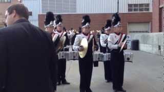 Byron Center HS Cymbal Line 2012 State Finals H Cymbal split [upl. by Ardnued]